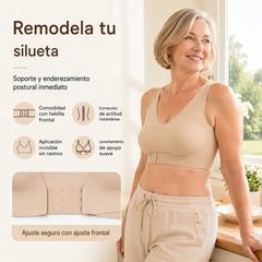 【✨Compra 1 y llévate 2 gratis - Paquete de 3】Ropa interior moldeadora para mujer, corrige la línea de la espalda💋