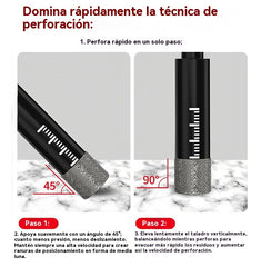 🧰⚒【6+8+10+12+14+16mm】La octava generación de brocas hexagonales superduras