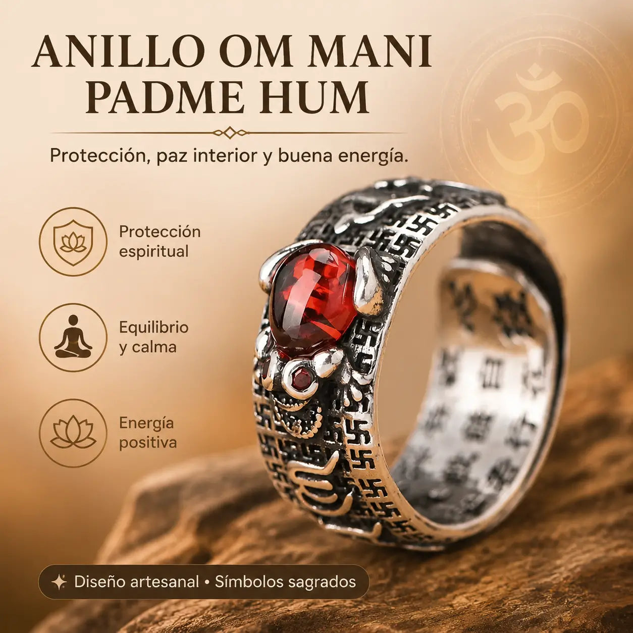 🔥Compre 1 y obtenga 1 gratis（2 piezas）💖Anillo de plata 999, estilo retro unisex con amuleto de la suerte Pixiu, fuerte y de moda.