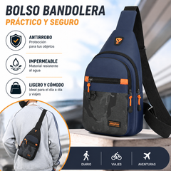 ✨Oferta imperdible✨Bolso bandolera Urban Commuter para hombre
