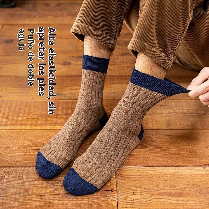 【10 pares】 Calcetines desodorantes cálidos absorbentes del sudor para hombre