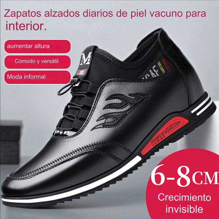 🔥Promoción: 50% de descuento【39-44】2025 nuevos zapatos casuales de cuero para hombres de verano