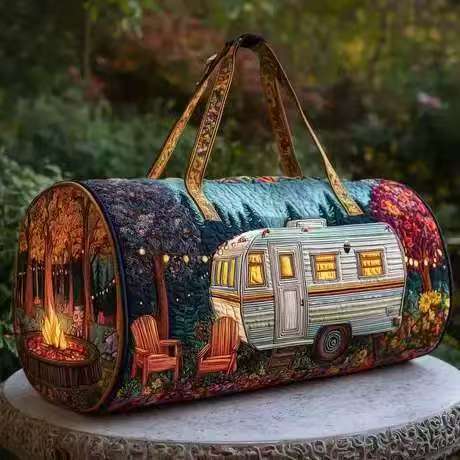 🔥【Oferta especial por tiempo limitado】✨Nuevo bolso tote de viaje multifuncional con estampado de autobús
