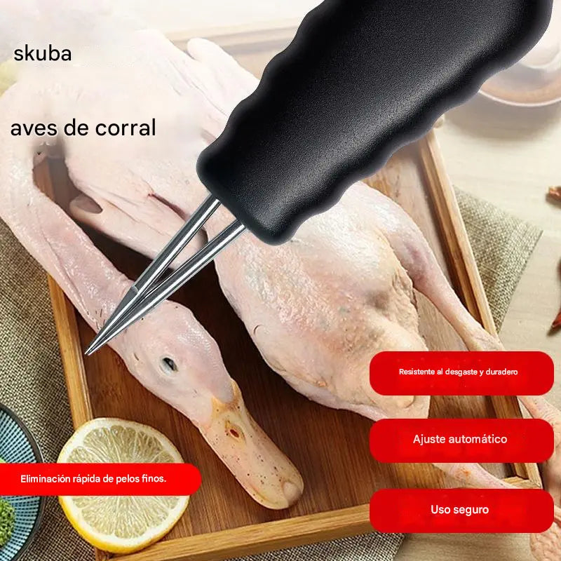 【🔥Oferta】🐓🦆Desplumadora eléctrica para aves de corral