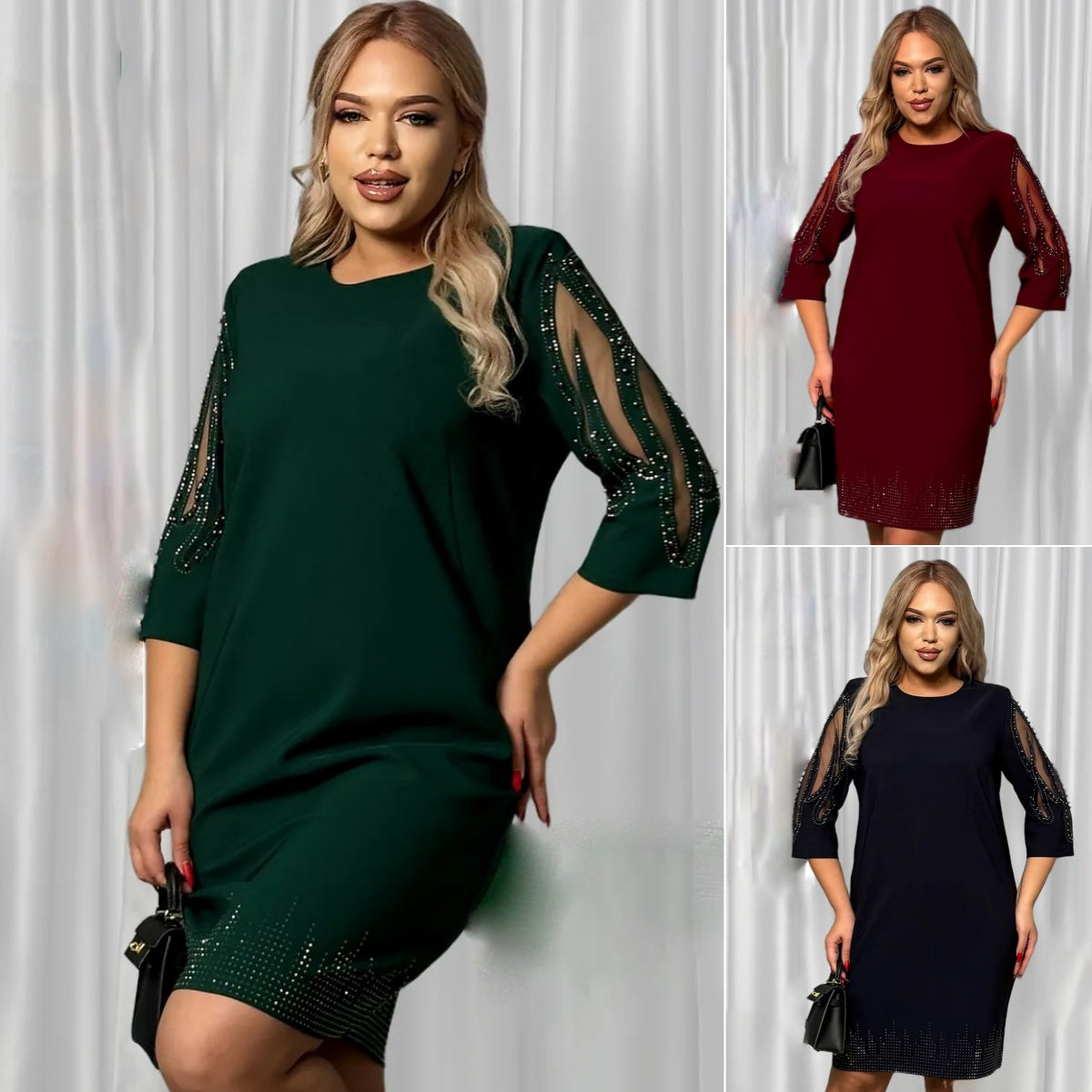 💙🌸【🏆Artículo de gran venta】Vestido nuevo y elegante【S-5XL】