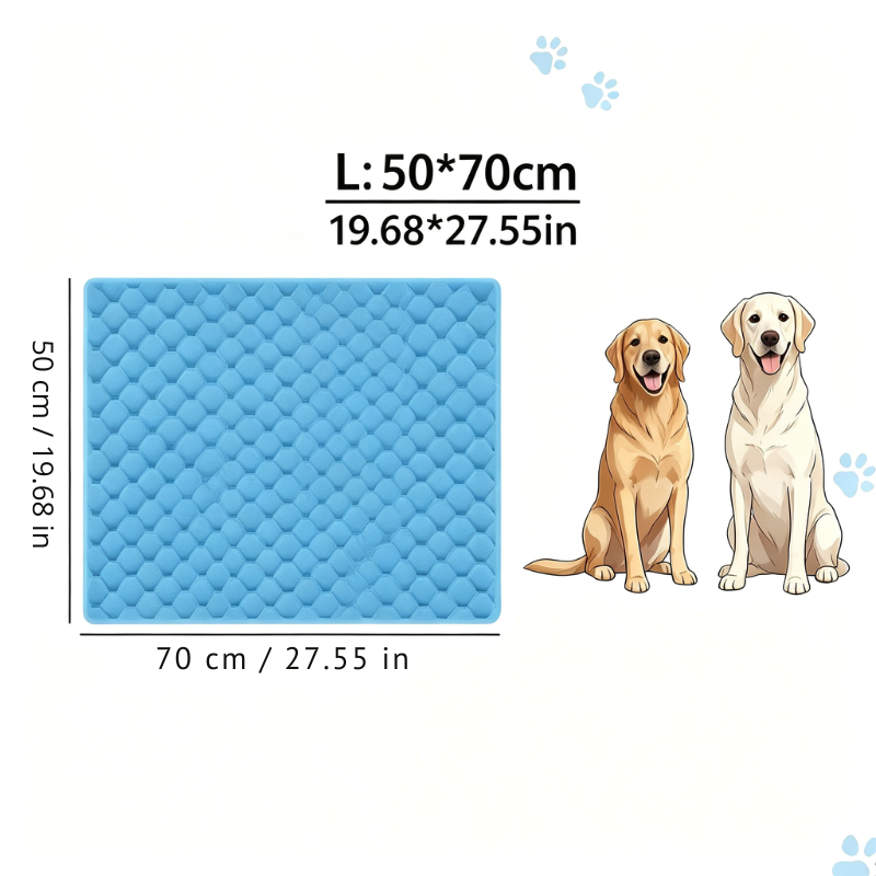 🧊🐶 Alfombrilla refrescante para perros y gatos – el alivio que tus mascotas necesitan este verano 🐱✨