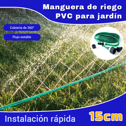 🛠️💦【Oferta especial】🔥Tubo rociador de agua de PVC para jardín y tierras de cultivo