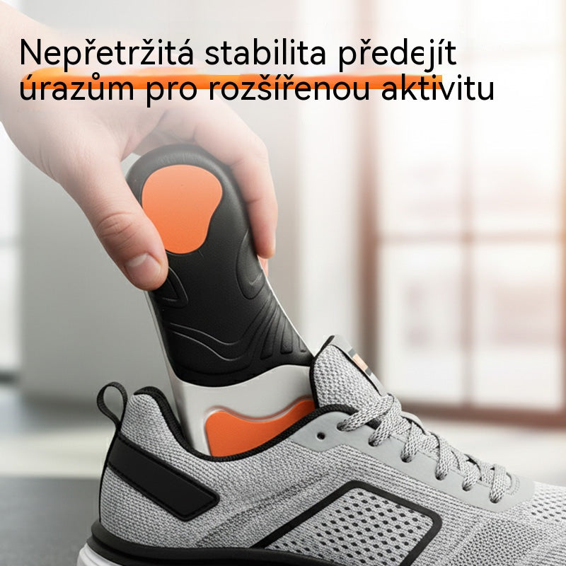 🔥【Kupte jeden a druhý dostanete zdarma】👣【Velikosti 35-46】⚡ Ortopedická sportovní stélka s oporou klenby – plné odpružení, maximální pohodlí