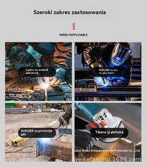 🔥⚡Automatycznie przyciemniany hełm spawalniczy zapewniający bezpieczeństwo oczu