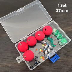 [1 juego 26 euro]Complete Fishing Float & Sinker Rig Kit