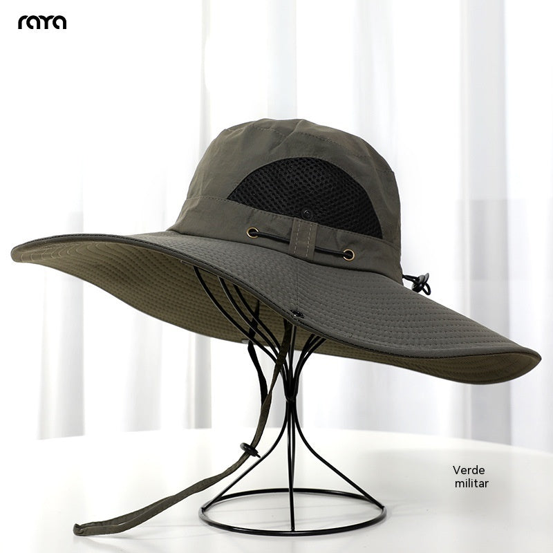 🔥【Compra 1 y llévate 1 gratis】👒Sombrero de pescador para exteriores de verano, sombrero de protección solar para pesca