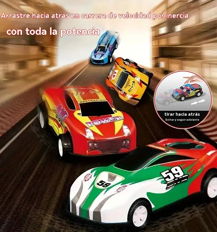 48 minicoches extraíbles con garaje incorporado