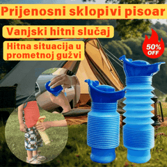 Hordozható, összecsukható utazási piszoár férfiaknak, nőknek és gyerekeknek – újrafelhasználható piszoár kempingezéshez és hosszú utazásokhoz