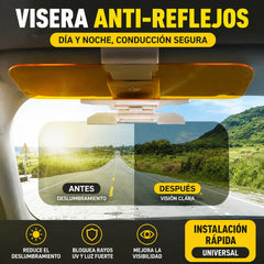 🚗 Extensor de visera solar polarizada antirreflejos universal para automóviles