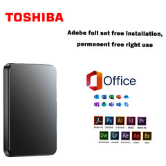 🔥50%off Disco duro móvil de gran capacidad de 20 TB + Office original gratis + Adobe