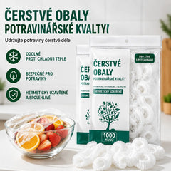 🔥【Speciální nabídka posledního dne: sleva 50 %】✨500 opakovaně použitelných a flexibilních plastových fólií bezpečných pro potraviny