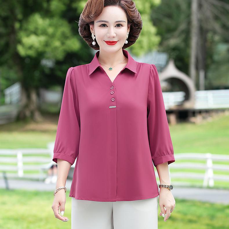 💓Nueva y elegante camisa de gasa de manga larga