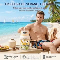 🔥【Oferta especial por tiempo limitado】✨Nuevo miniexprimidor inalámbrico portátil