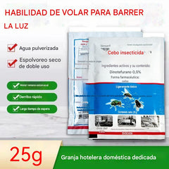 【10 Paquetes】🦟 Especialmente diseñado para el control de mosquitos y moscas en granjas, ¡un paquete puede matar pulgas/saltamontes/cucarachas/moscas/mosquitos!
