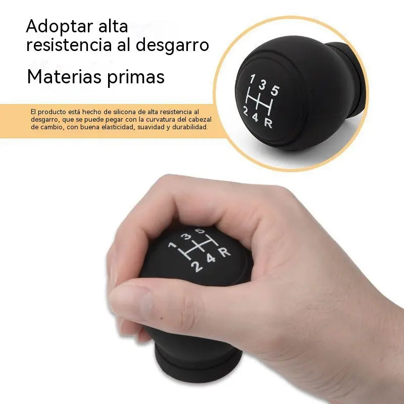 5 piezas 25€✨ Dale un nuevo estilo a tu coche con esta funda de silicona para la palanca de cambios 🚘