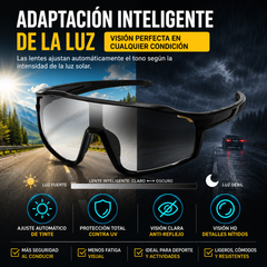 🏃‍♂️ ¡Último día de oferta especial! 【Compra 1 y llévate 1 gratis】🚴‍♀️ Gafas deportivas fotosensibles para hombres y mujeres.