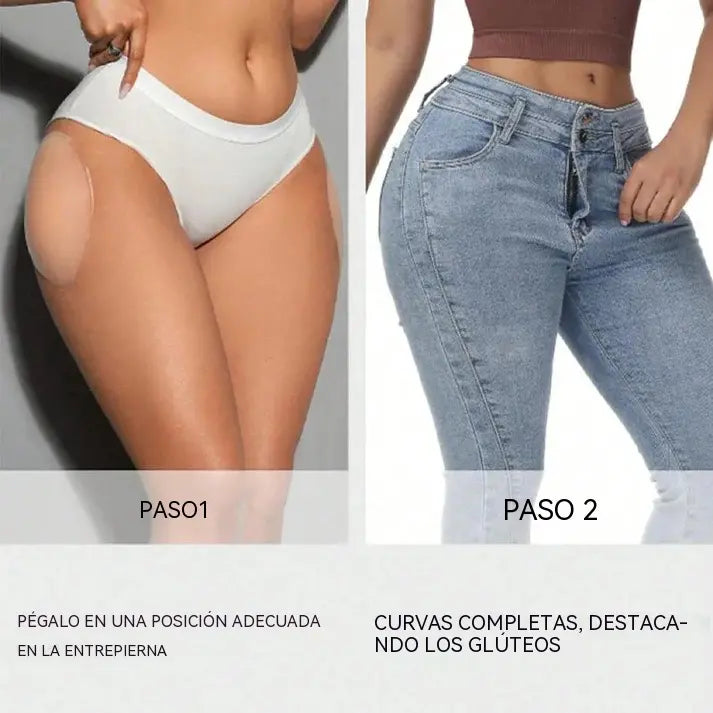 📢📢 ¡40% de descuento! ⏰ Almohadillas de silicona para caderas Instant Curves