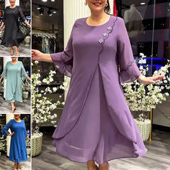 🌸【50% de descuento】【S-5XL】❤️2026 Nuevos vestidos de gasa de alta calidad👗