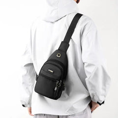 【Compra 1 y llévate 1 gratis】2 piezas 32 euro🔥Bolso bandolera informal para hombre, bolso de pecho ligero para viajes y deportes.