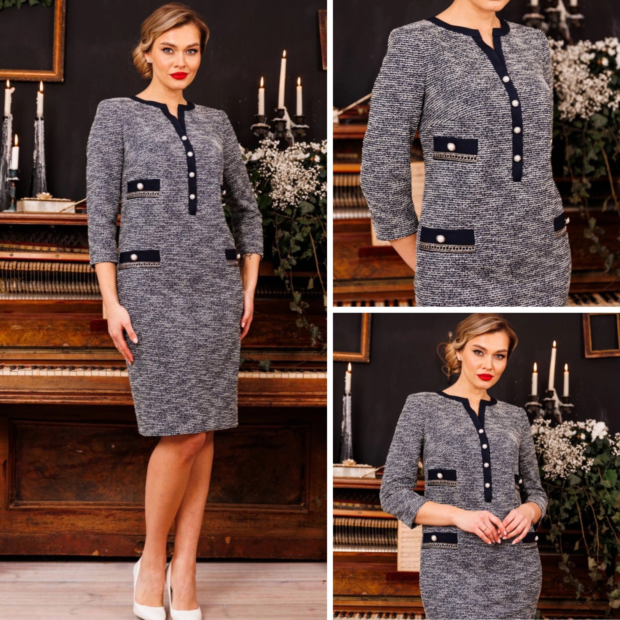💃¡Compra uno y llévate otro gratis! Vestidos elegantes y hermosos disponibles en tallas S-5XL.