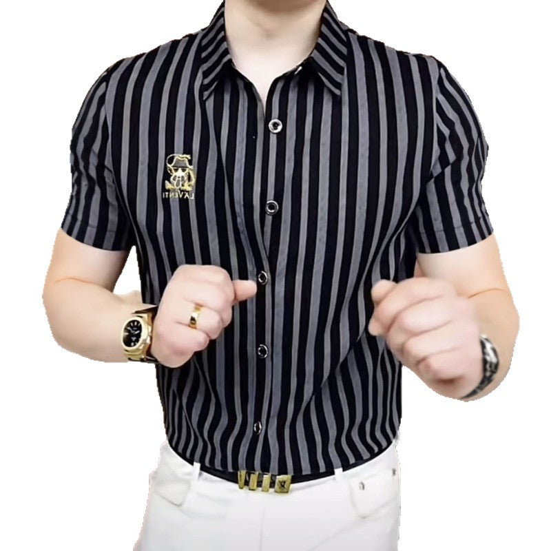 【🔥Oferta especial】👕‍♂️ Polo elegante con solapa para hombre