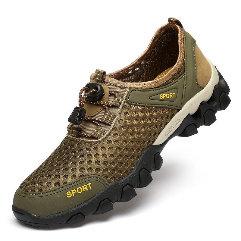 👓👓【39-44】2025 zapatos de senderismo al aire libre de verano de malla transpirable