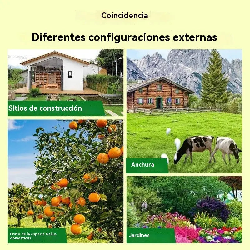 🔥Repelente solar ultrasónico para animales para exteriores: puede ahuyentar pájaros y animales.