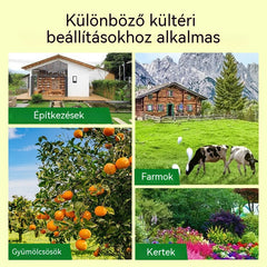 ✨🐅Napenergiás ultrahangos vadriasztó