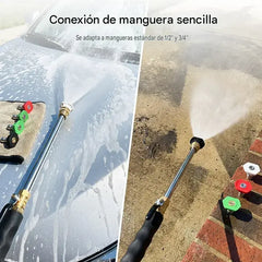🚗 Pistola de lavado de coches de alta presión, herramienta de limpieza para el hogar y el jardín, pistola de agua a alta presión