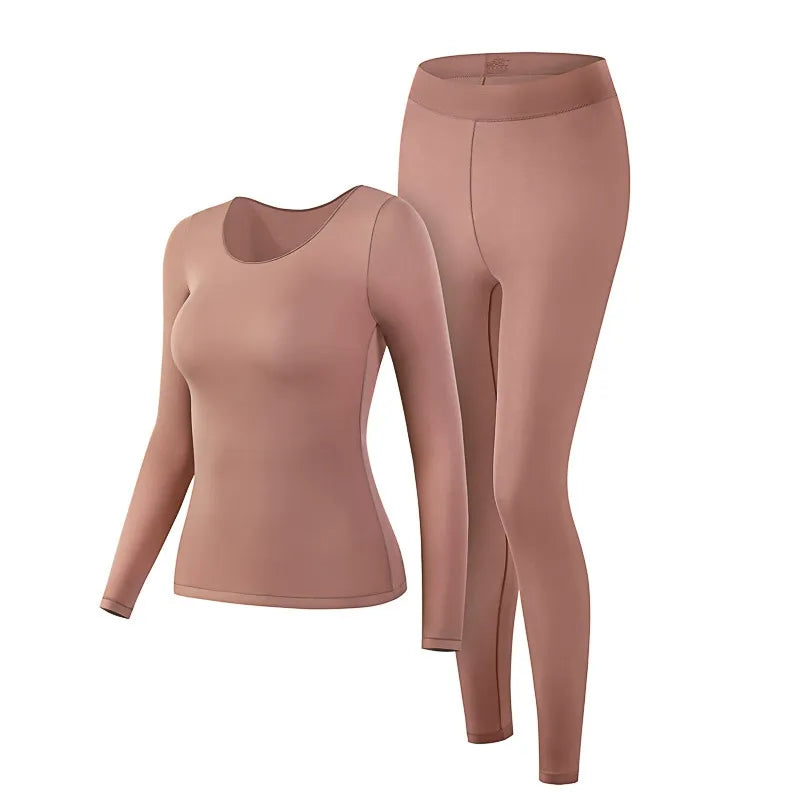 【COMPRA 1 Y LLÉVATE 1 GRATIS】Ropa interior térmica ultrafina, muy elástica, de color sólido, sin costuras e invisible.