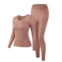 【COMPRA 1 Y LLÉVATE 1 GRATIS】Ropa interior térmica ultrafina, muy elástica, de color sólido, sin costuras e invisible.