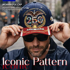 🧢💯Gorra de edición limitada del 250 aniversario