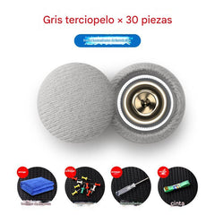 🔥【30% OFF】La lona del techo del automóvil se está cayendo, fije el clip de fijación de clavos, modificación y restauración del interior del automóvil sin desmontaje (kit de herramientas de instalación + destornillador + toalla incluidos)