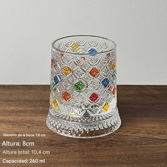 🥃【270ml】💎Vaso de whisky giratorio 360°, vaso de licor antiestrés pintado