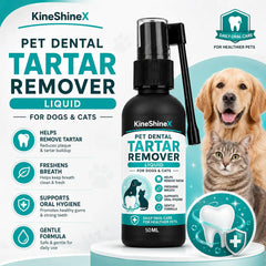 ✨🐶🐱 Otopina za uklanjanje i njegu zubnog plaka za kućne ljubimce, čisti zube i osvježava dah