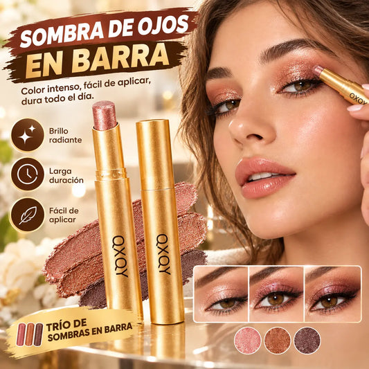 30%OFF🔥【Compra 1 y recibe 1 gratis】 ✨Sombra de Ojos 3 en 1 en Barra – Brillo Instantáneo, Efecto Lifting y Larga Duración 💄