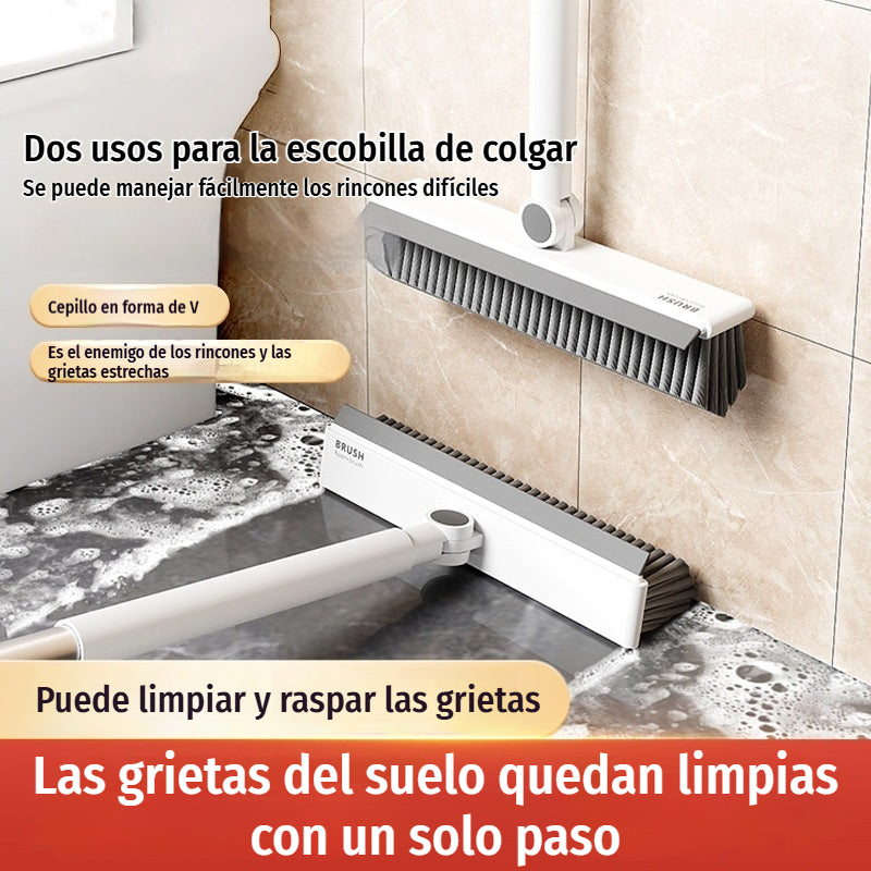 🎉Precio sorpresa ✨🧹 Cepillo 2 en 1 para juntas y esquinas con espátula