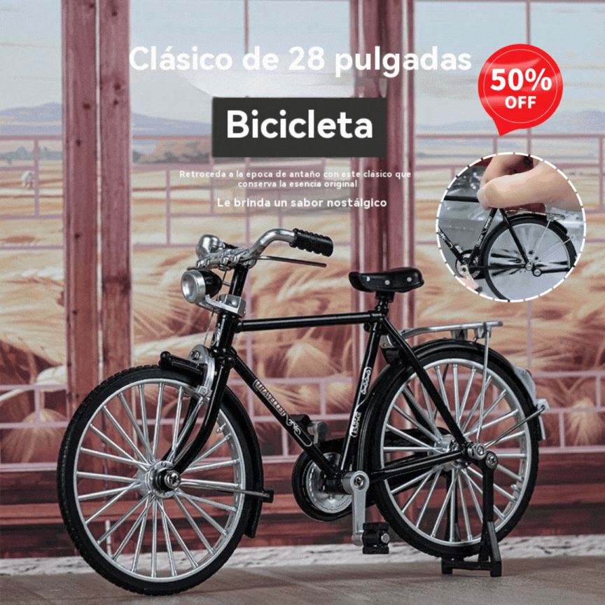 🔥【50% de descuento】Construye tu propia bicicleta a escala