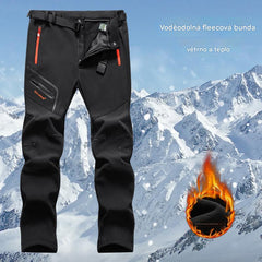 🏃‍♂️【S–5XL】2025 Nové pánske outdoorové jesenné a zimné nohavice – teplé, flísové, nepremokavé a vetruodolné