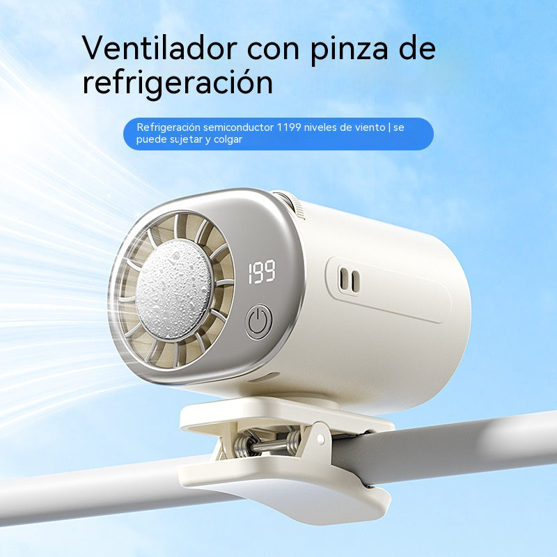 🔥¡OFERTA ESPECIAL! 50% DE DESCUENTO🔥 Ventilador personal manos libres con pantalla LED