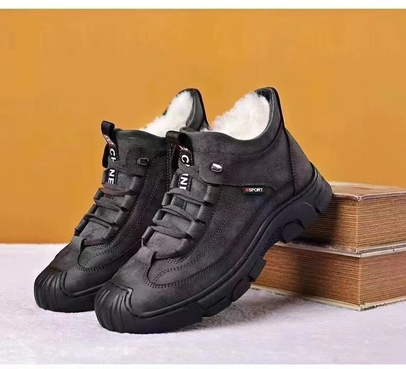 【39-44】[Zimski poklon] Muške tenisice od kože s vunom