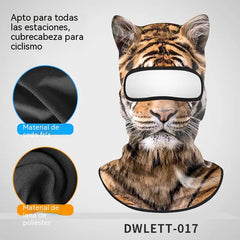 📢📢2 piezas 28 euro⏰Pasamontañas cortavientos con estampado animal
