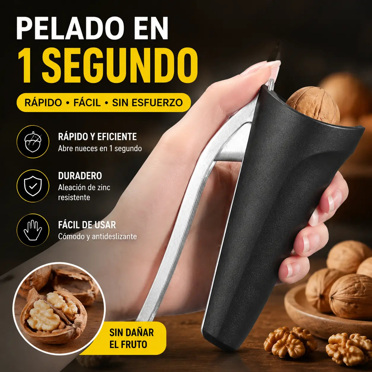 🌰【Compra uno y llévate otro gratis】Pelador de nueces multifunción