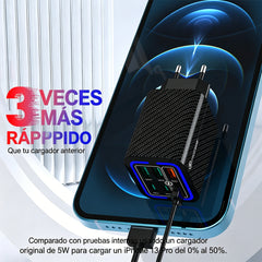 ⚡Estación de Carga Rápida 6 en 1 | Carga Varios Dispositivos a la Vez🔌