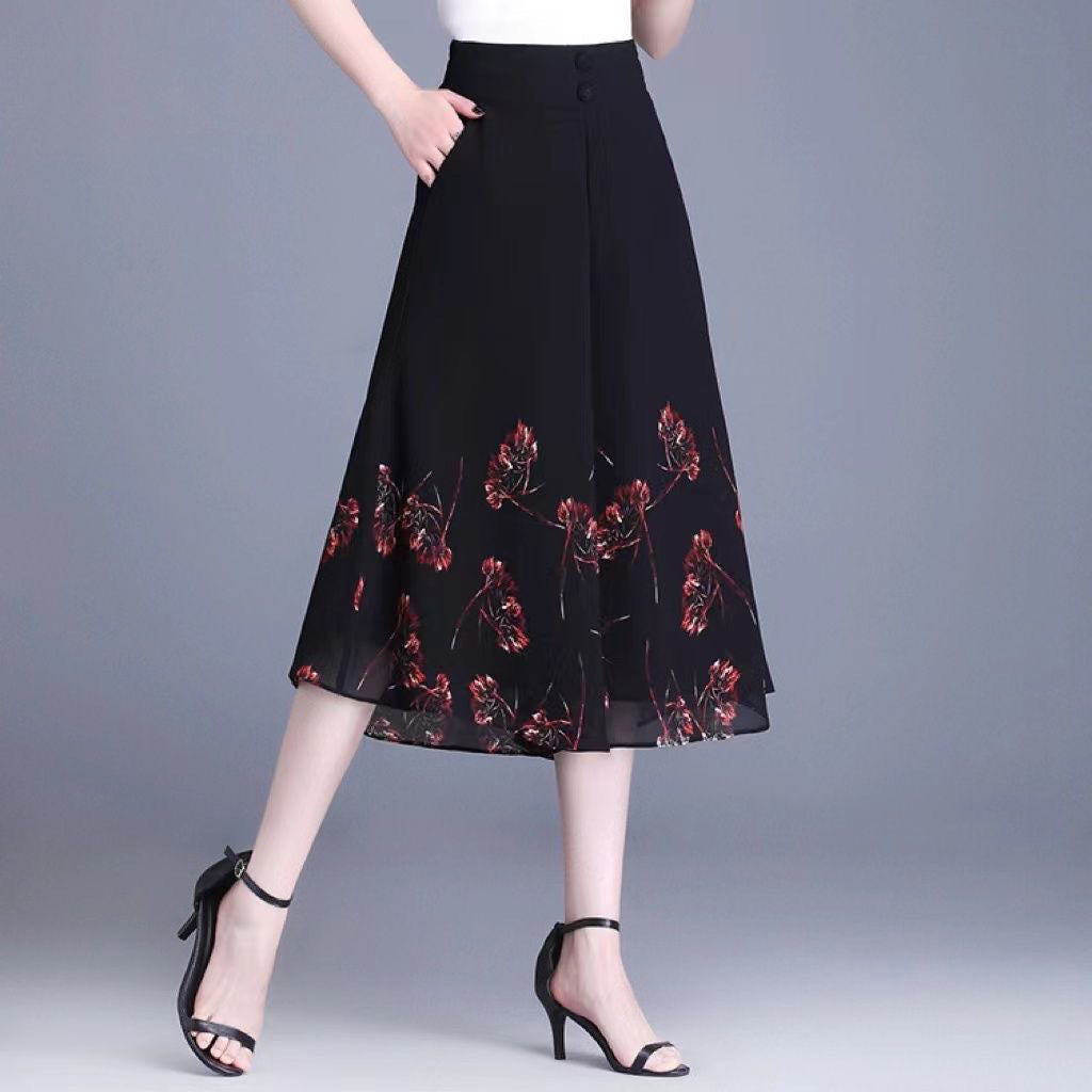 💃💥【49%OFF】🔥2026 nuevos pantalones de verano para mujer, de gasa fina, informales, de cintura alta (40 kg-90 kg)